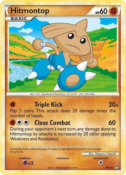 Hitmontop, Call of Legends 8/95