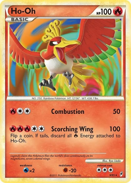 Ho-Oh, Call of Legends 9/95