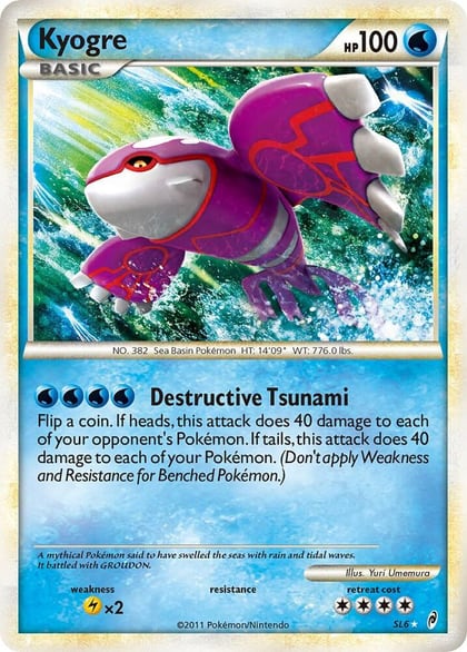 Kyogre (Shiny), Call of Legends SL6
