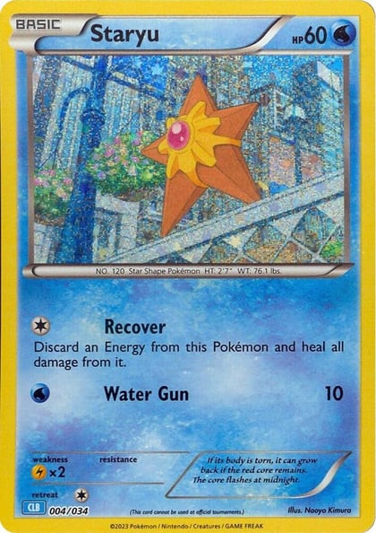 Staryu, Trading Card Game Classic 004/034