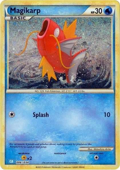 Magikarp, Trading Card Game Classic 006/034