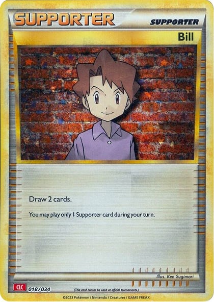 Bill (CLC), Trading Card Game Classic 018/034