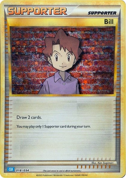 Bill (CLB), Trading Card Game Classic 018/034