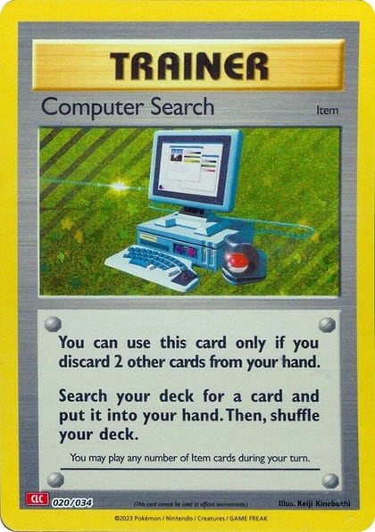 Computer Search (CLC), Trading Card Game Classic 020/034