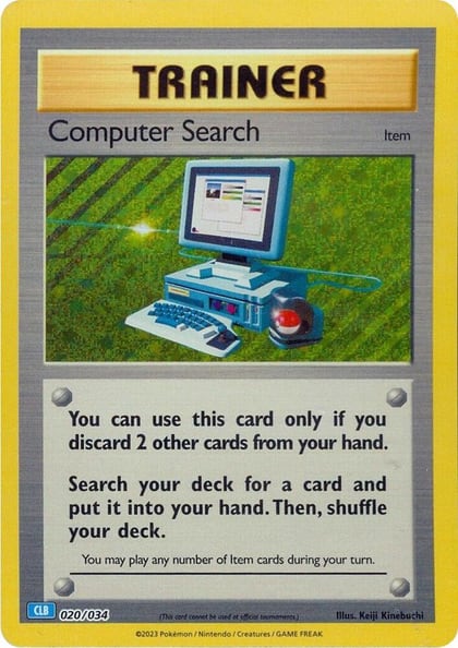 Computer Search (CLB), Trading Card Game Classic 020/034