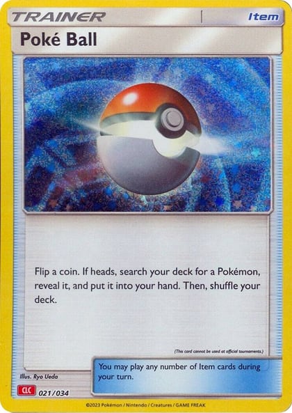 Poke Ball (CLC), Trading Card Game Classic 021/034
