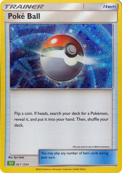 Poke Ball (CLV), Trading Card Game Classic 021/034