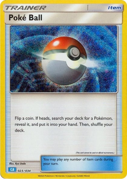 Poke Ball (CLB), Trading Card Game Classic 023/034