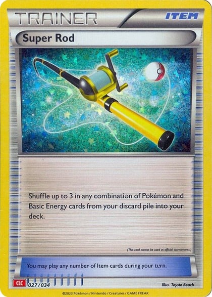 Super Rod (CLC), Trading Card Game Classic 027/034