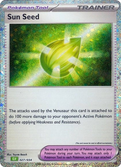 Sun Seed, Trading Card Game Classic 027/034