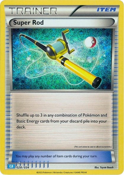 Super Rod (CLB), Trading Card Game Classic 028/034
