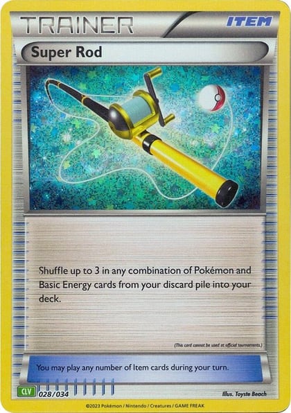 Super Rod (CLV), Trading Card Game Classic 028/034