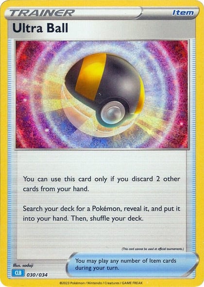 Ultra Ball (CLB), Trading Card Game Classic 030/034
