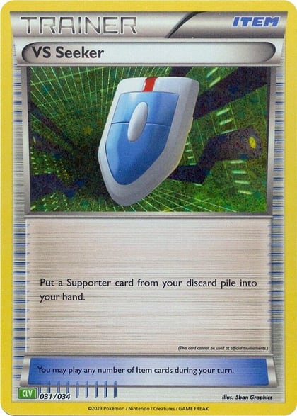 VS Seeker (CLV), Trading Card Game Classic 031/034
