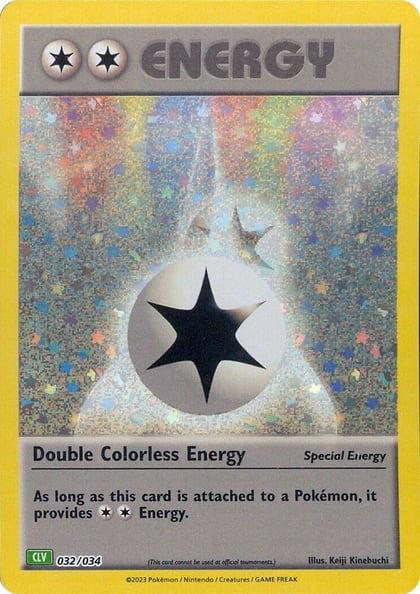 Double Colorless Energy (CLV), Trading Card Game Classic 032/034