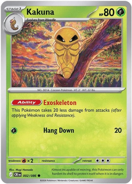 Kakuna, ME04: Chaos Rising 002/086