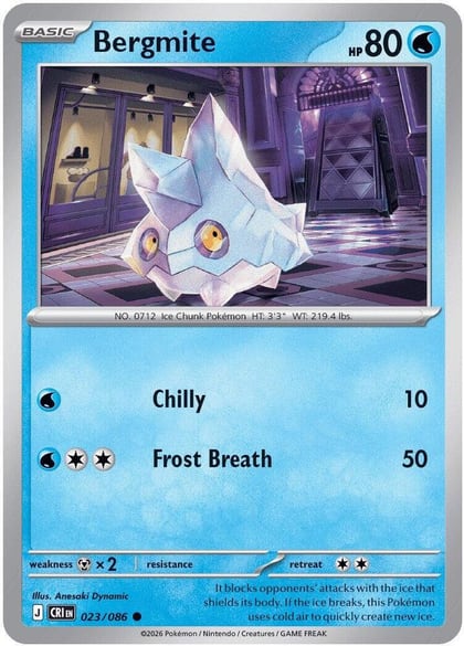 Bergmite, ME04: Chaos Rising 023/086