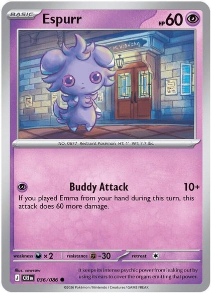 Espurr, ME04: Chaos Rising 036/086