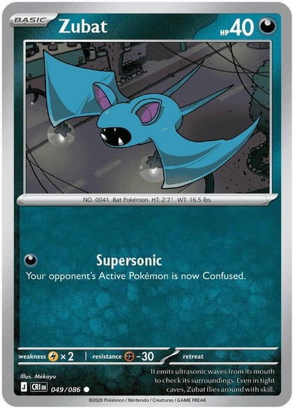 Zubat, ME04: Chaos Rising 049/086