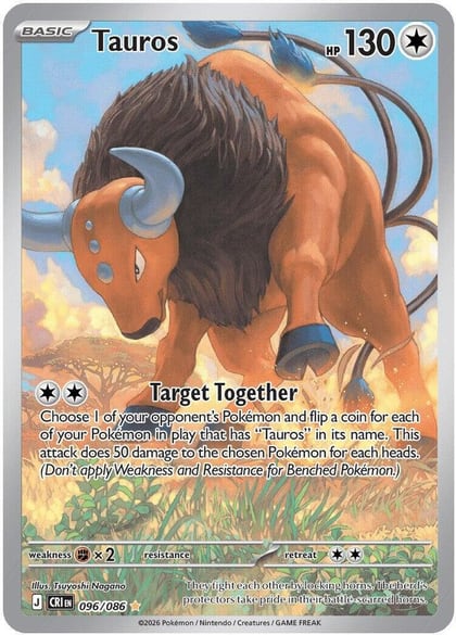 Tauros - 096/086, ME04: Chaos Rising 096/086