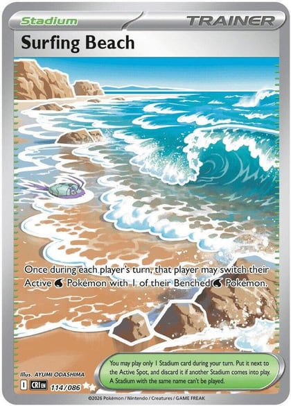 Surfing Beach, ME04: Chaos Rising 114/086