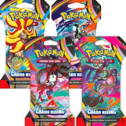 Chaos Rising Sleeved Booster Pack Art Bundle [Set of 4], ME04: Chaos Rising P684449