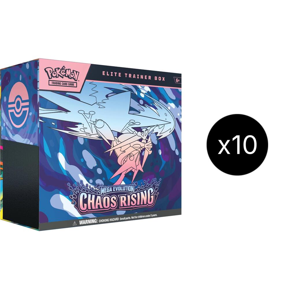 Chaos Rising Elite Trainer Box Case, ME04: Chaos Rising P684451