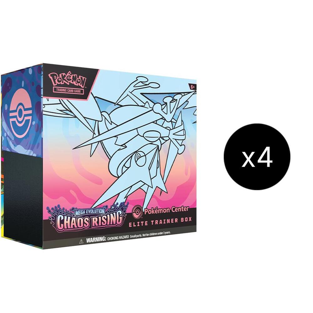 Chaos Rising Pokemon Center Elite Trainer Box Case, ME04: Chaos Rising P684453