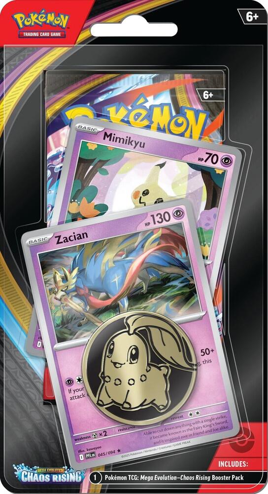 Chaos Rising Single Pack Blister [Zacian/Mimikyu], ME04: Chaos Rising P696144