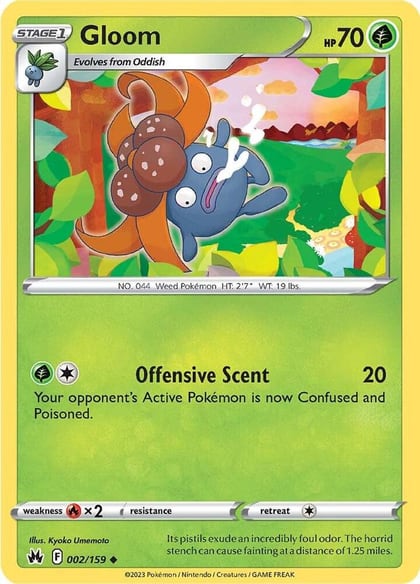 Gloom, SWSH: Crown Zenith 002/159