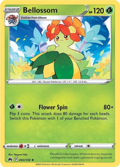 Bellossom, SWSH: Crown Zenith 003/159