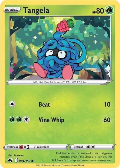 Tangela, SWSH: Crown Zenith 004/159