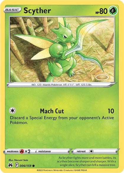 Scyther, SWSH: Crown Zenith 006/159