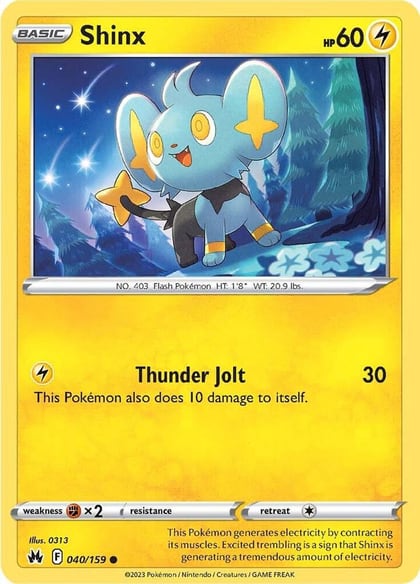 Shinx (40), SWSH: Crown Zenith 040/159