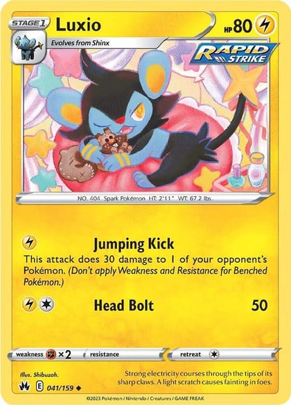 Luxio (41), SWSH: Crown Zenith 041/159