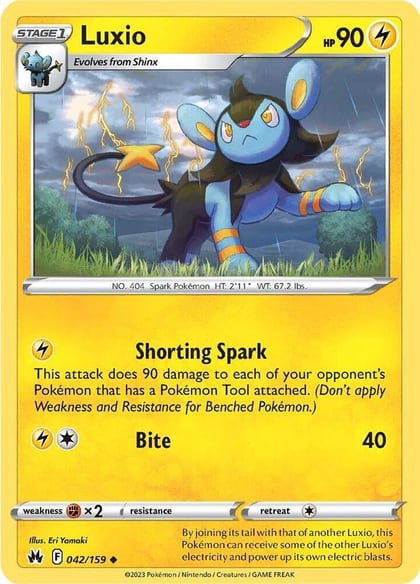 Luxio (42), SWSH: Crown Zenith 042/159