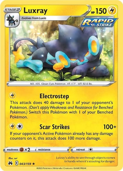 Luxray (43), SWSH: Crown Zenith 043/159