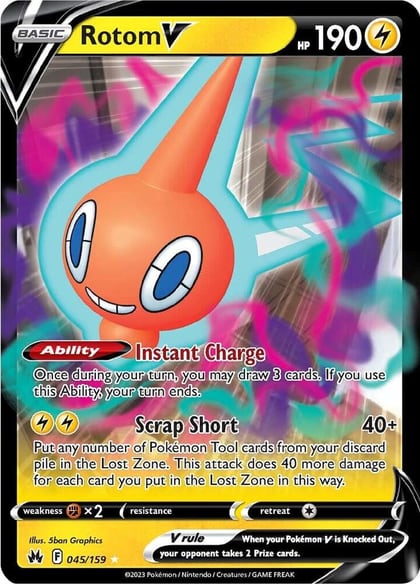 Rotom V, SWSH: Crown Zenith 045/159
