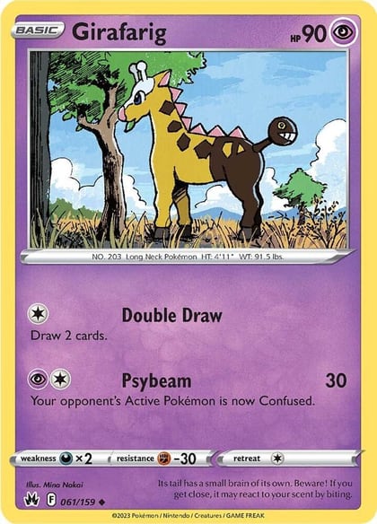 Girafarig, SWSH: Crown Zenith 061/159