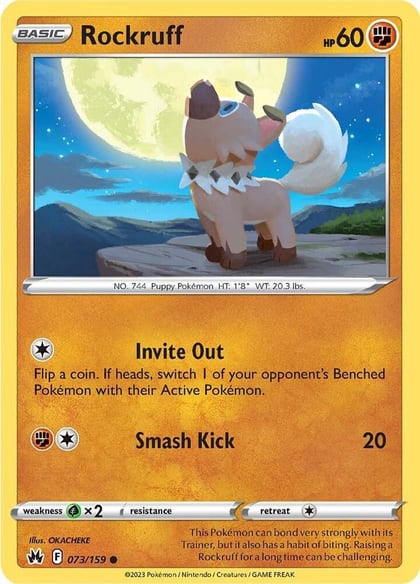 Rockruff, SWSH: Crown Zenith 073/159