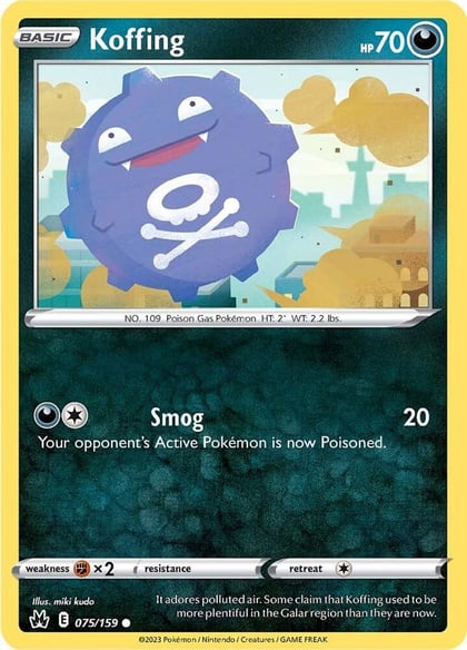 Koffing, SWSH: Crown Zenith 075/159
