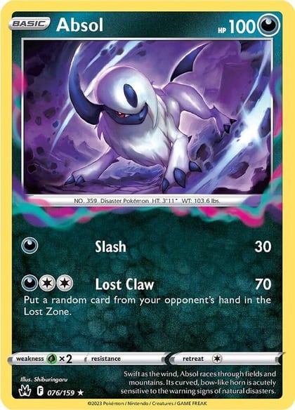 Absol, SWSH: Crown Zenith 076/159