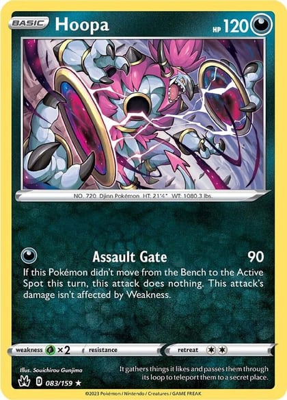 Hoopa, SWSH: Crown Zenith 083/159