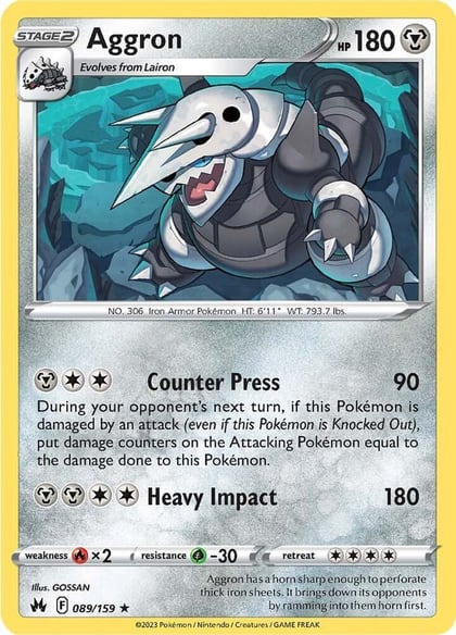 Aggron, SWSH: Crown Zenith 089/159