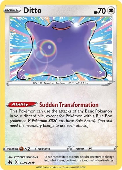 Ditto, SWSH: Crown Zenith 107/159