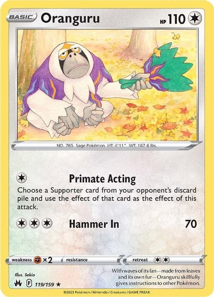 Oranguru, SWSH: Crown Zenith 119/159