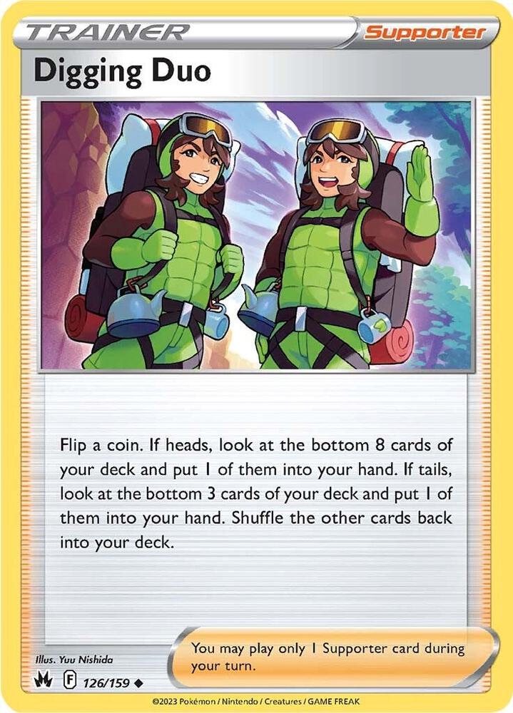 Digging Duo, SWSH: Crown Zenith 126/159