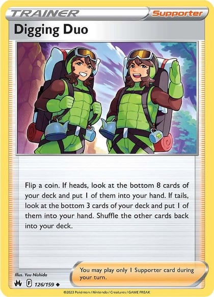 Digging Duo, SWSH: Crown Zenith 126/159