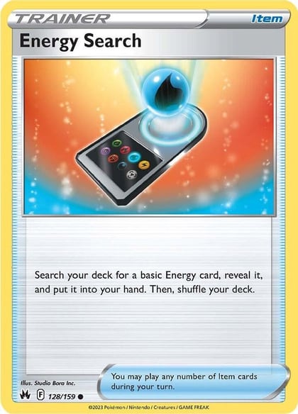 Energy Search, SWSH: Crown Zenith 128/159