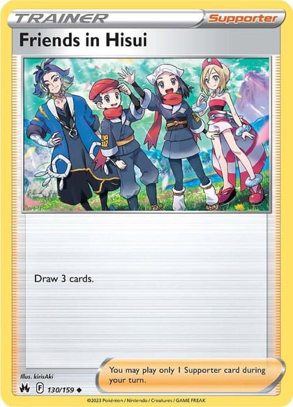Friends in Hisui, SWSH: Crown Zenith 130/159